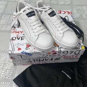 D&G Sneakers Classica White Size 37.5